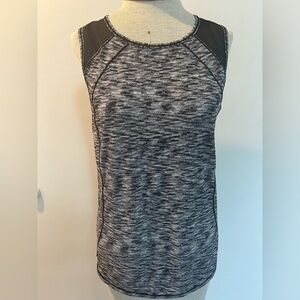Black & white Lululemon loose tank